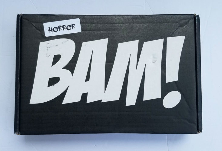closed BAM! Horror box