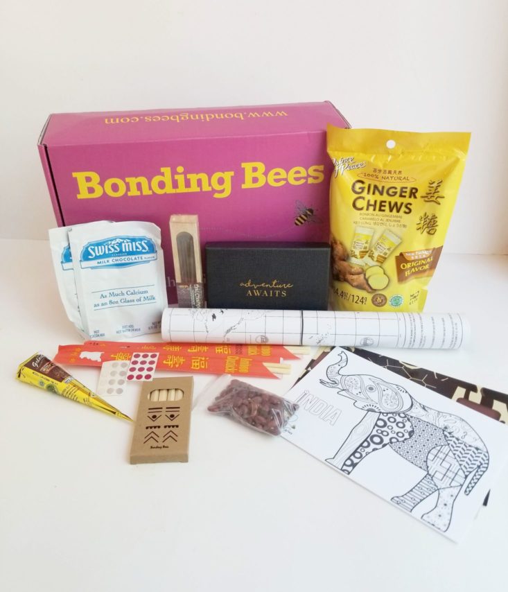 Bonding Bees July 2018 all items