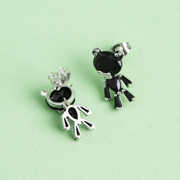 earfleek premier tier black stick figure earrings