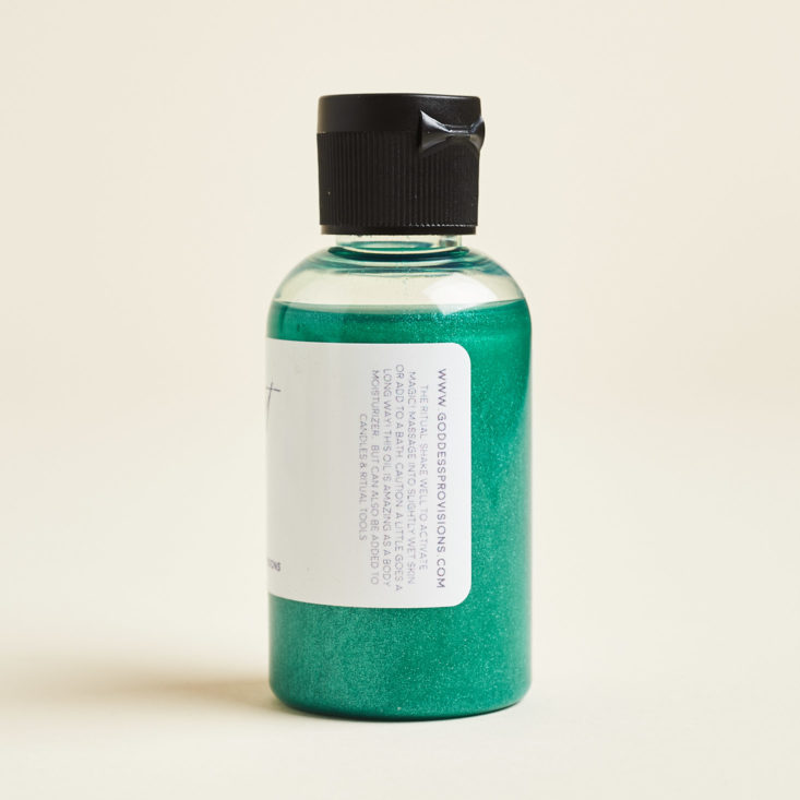 goddess provisions green bottle