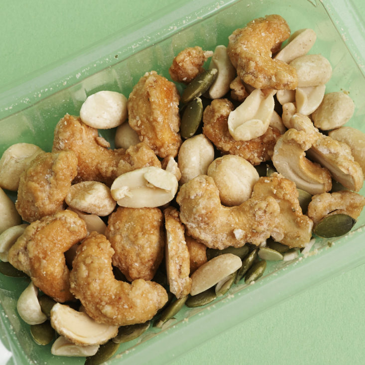 close up of Wholesome Honey Nuts