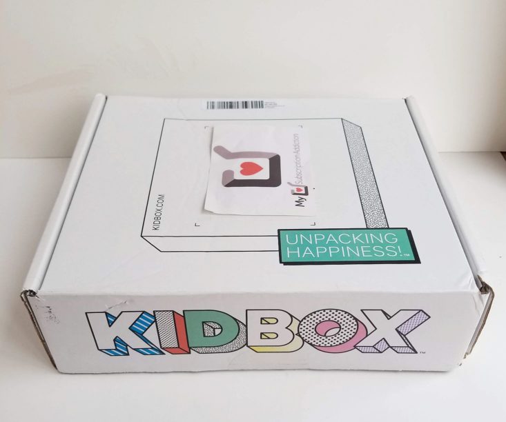 Kidbox July 2018 outside box