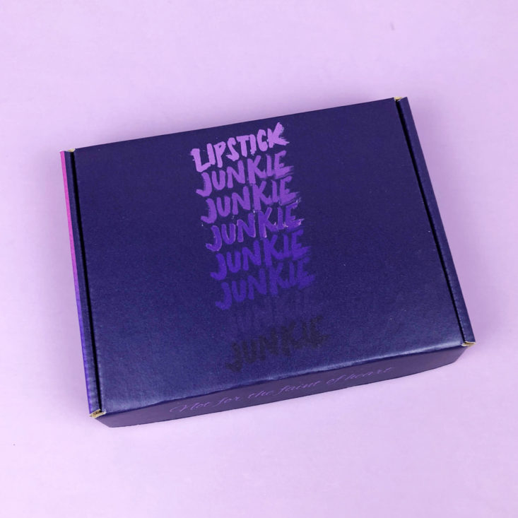 closed Lipstick Junkie box