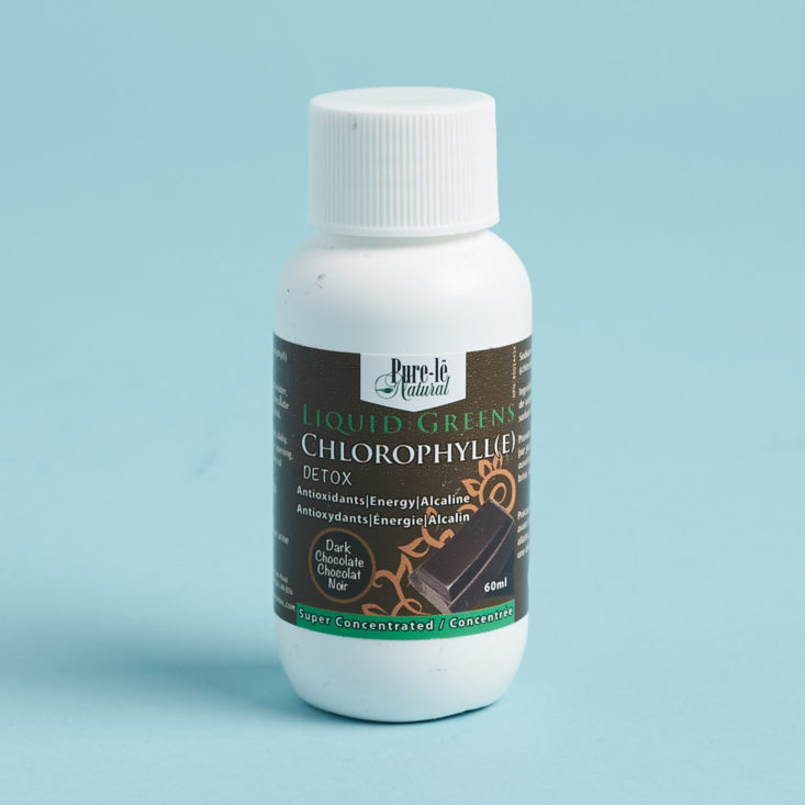 little life box chlorophyll bottle