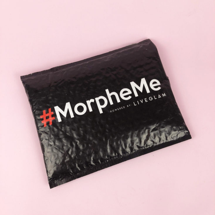 LiveGlam MorpheMe Brush Club August 2018 - Package