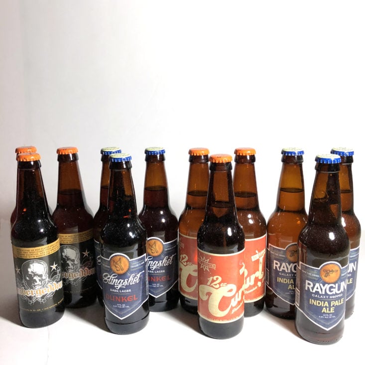 Microbrewed Beer of the Month July 2018 - box contents