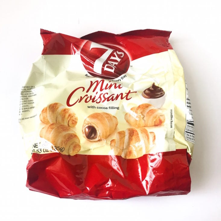 7 Days Mini Croissant with Cocoa Filling,