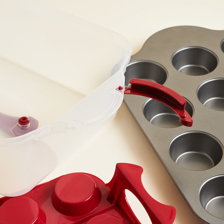 monthly mystery box cupcake caddy parts