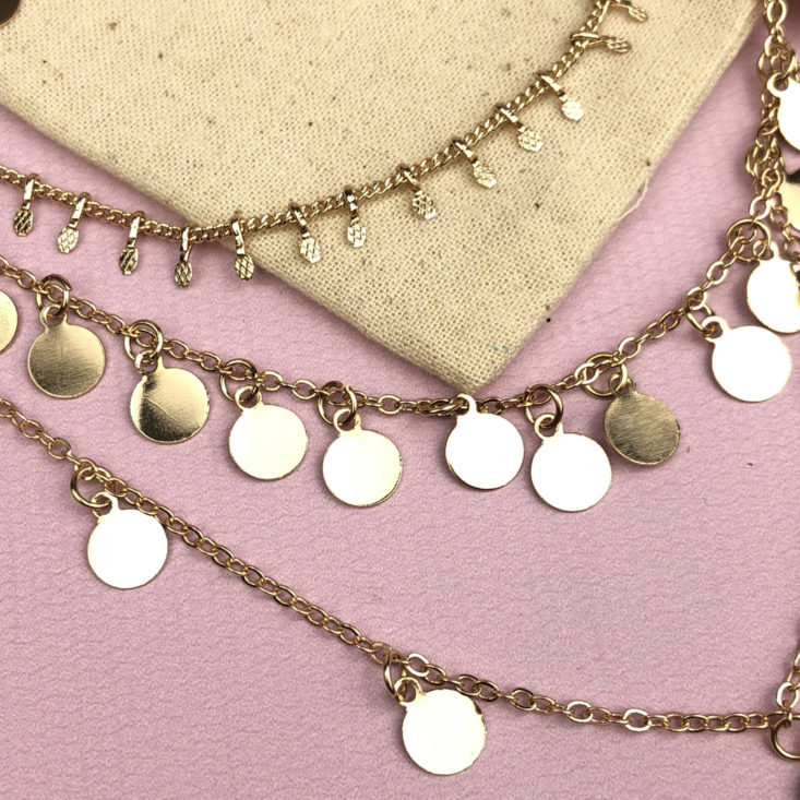 Olia Box July 2018 - Necklace Detail