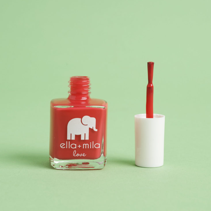 open Ella and Mila Nail Polish in Wild About You