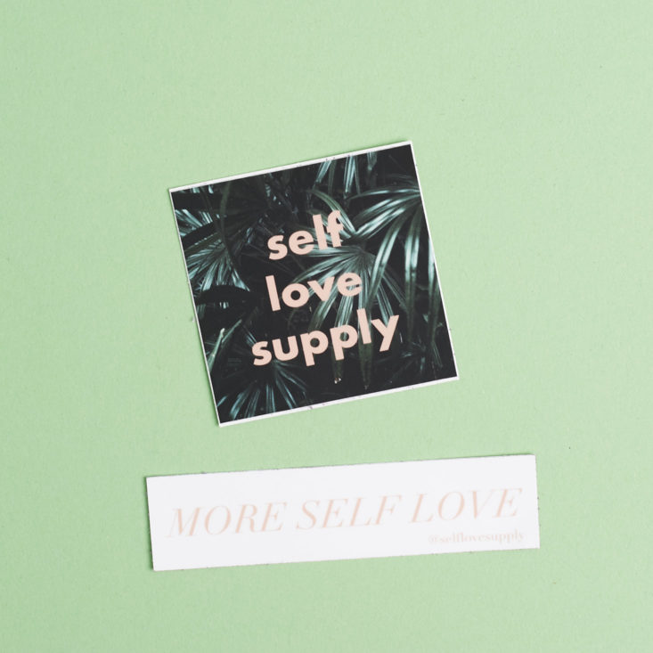 Self Love Supply Sticker Pack