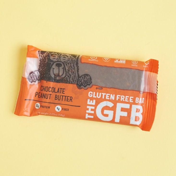 The GFB Chocolate Peanut Butter Bar