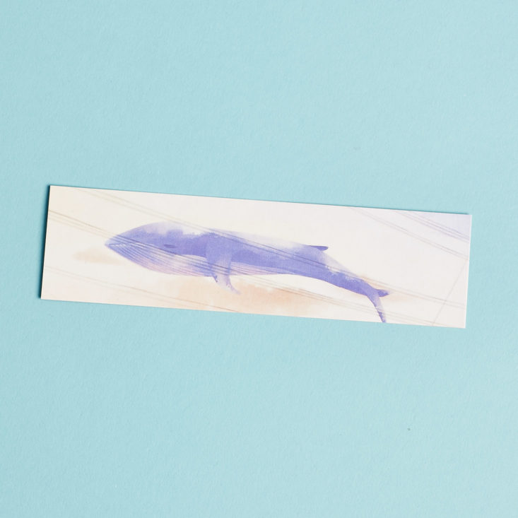 stickii whale bookmark