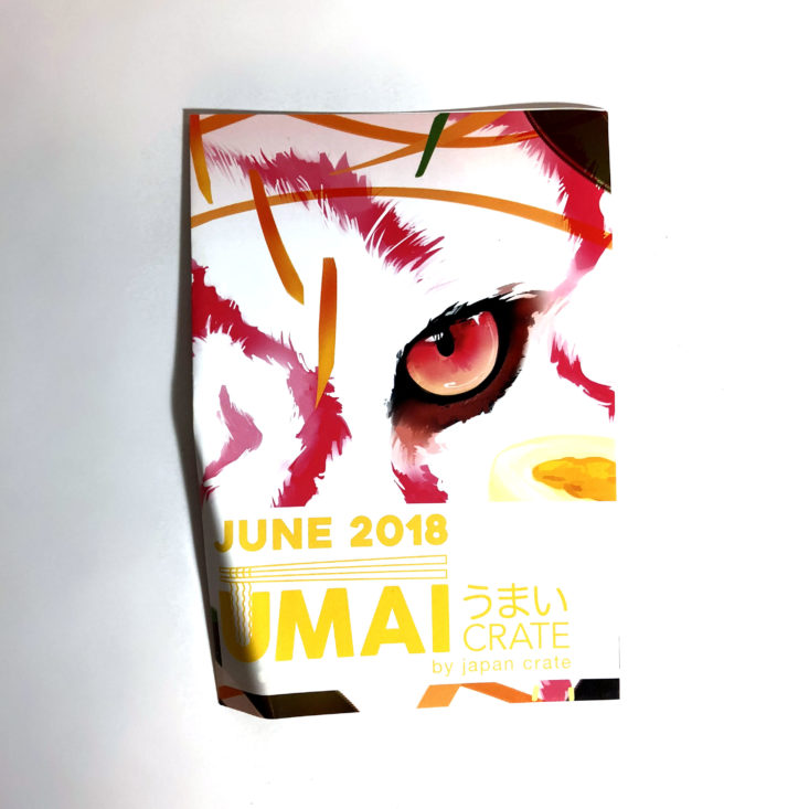 UmaiCrate June 2018 - monthly booklet