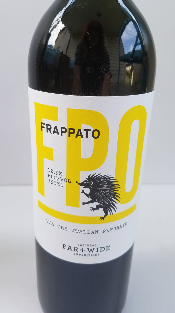 2016 Far + Wide Frappato—