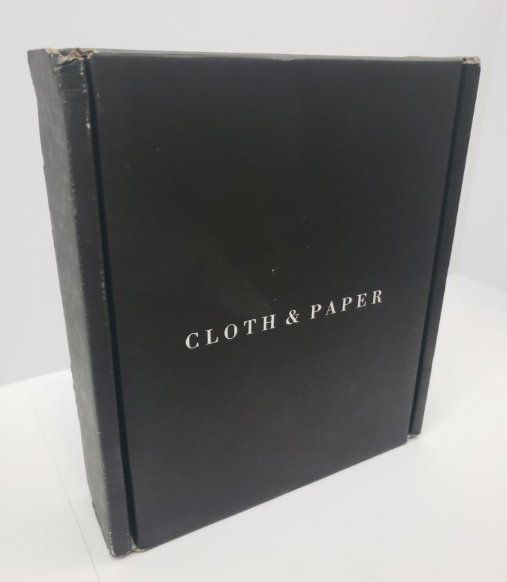 cloth and paper box