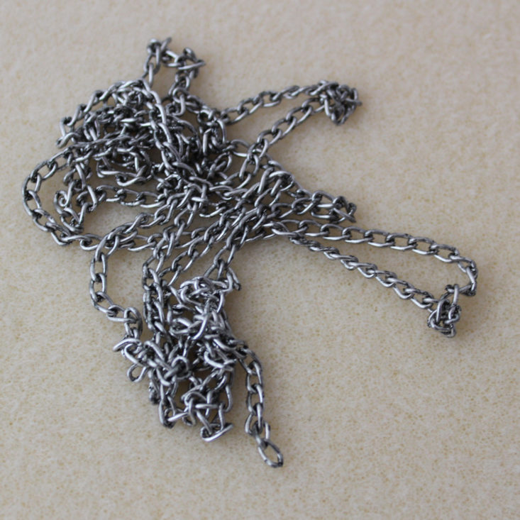 1m 5 x 3 Steel Twisted Jewelry Chain