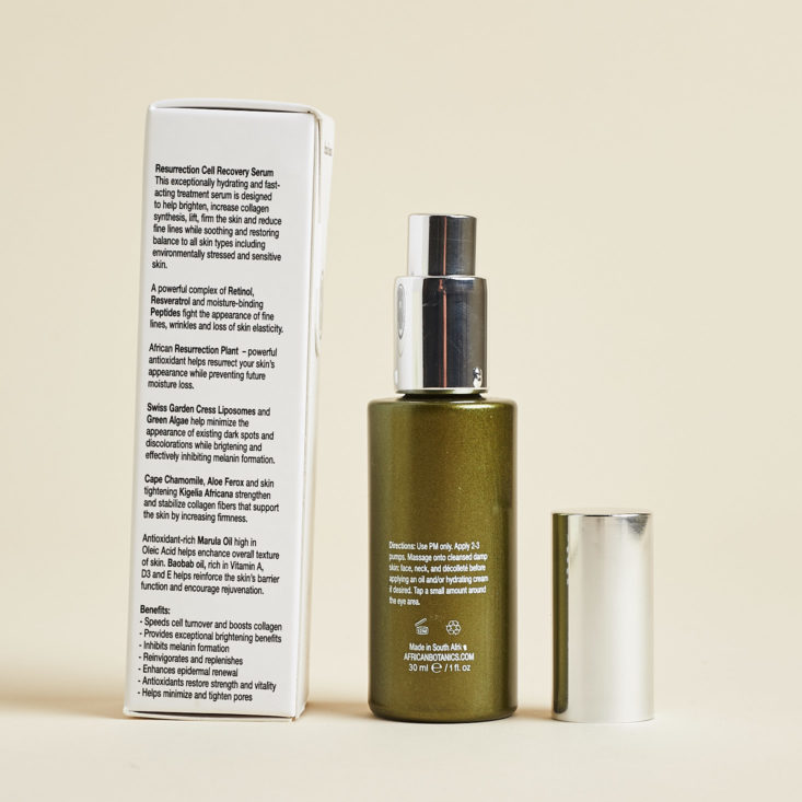 Boxwalla Beauty September 2018 - African Botanics Back