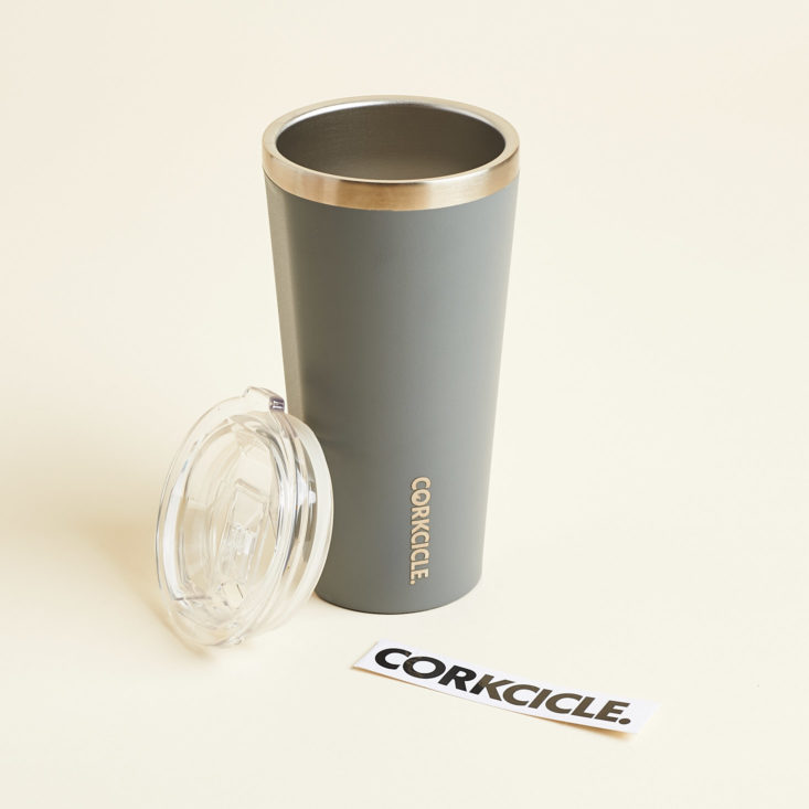 Breo Box Fall September 2018 - Corkcicle 16oz Waterman Edition Tumbler with Sticker Front
