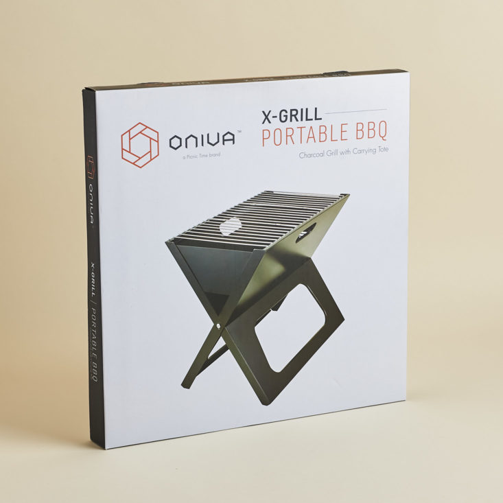 Breo Box Fall September 2018 - Oniva X-Grill Portable Barbecue Box Front