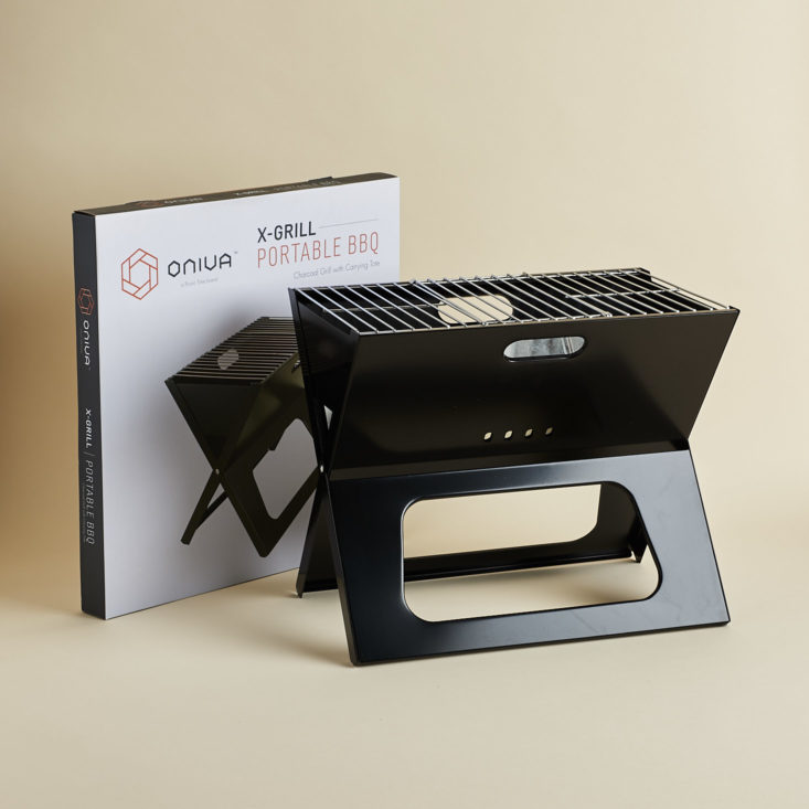 Breo Box Fall September 2018 - Oniva X-Grill Portable Barbecue Box with Product Front