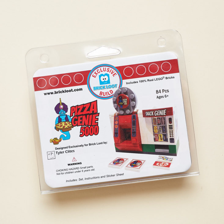 Brick Loot September 2018 - Pizza Genie 5000 Pack Top