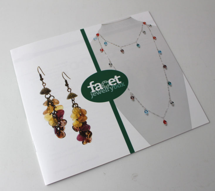 Facet Jewelry Stringing September 2018 Booklet 1
