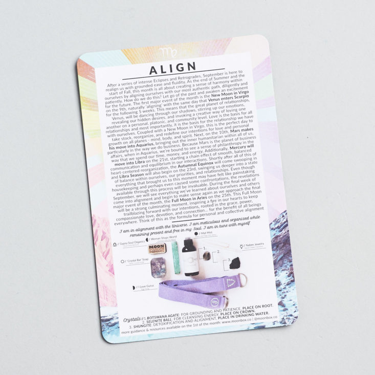 moonbox align info