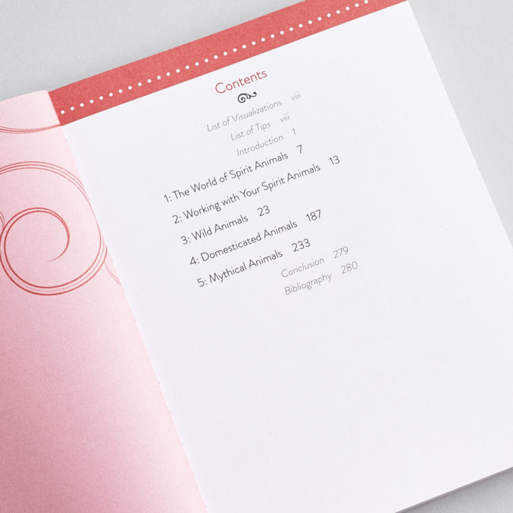 Goddess Provisions Wild Wisdom spirit animals table of contents