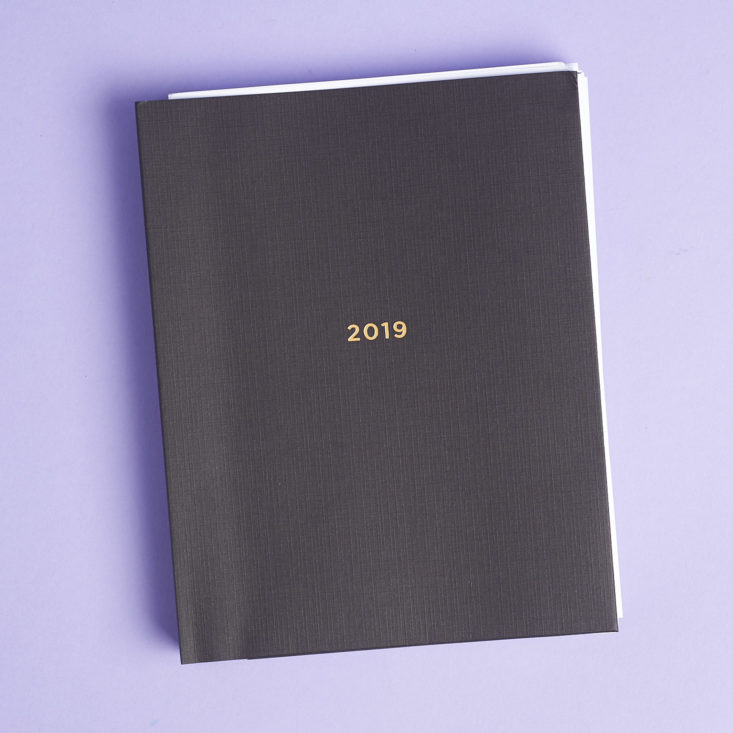 Happy Rebel Fall 2018 - Spiral Planner Front