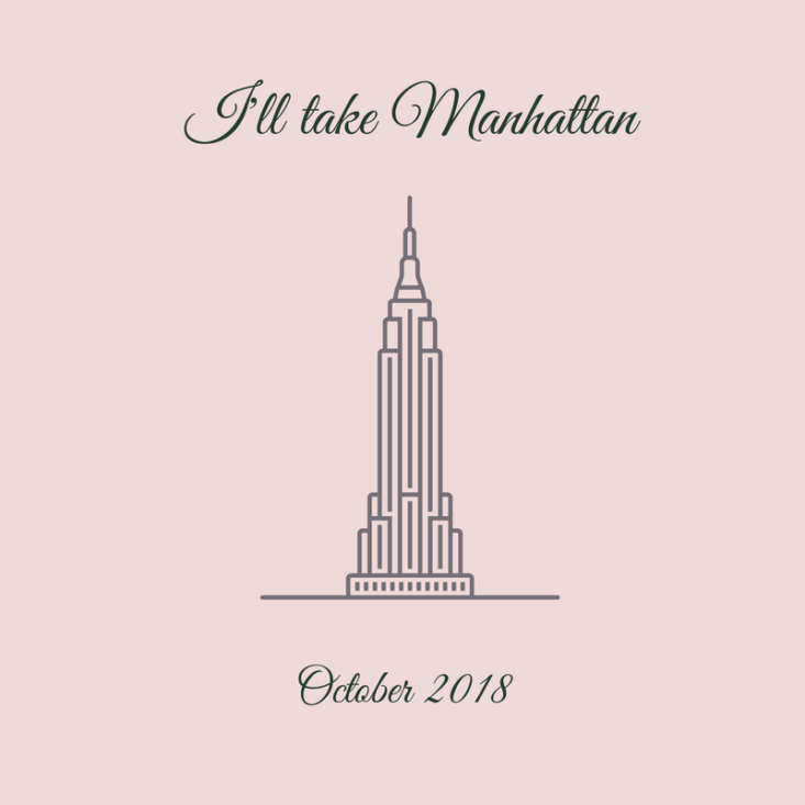 Posh Home Box October Theme "I'll Take Manhattan"
