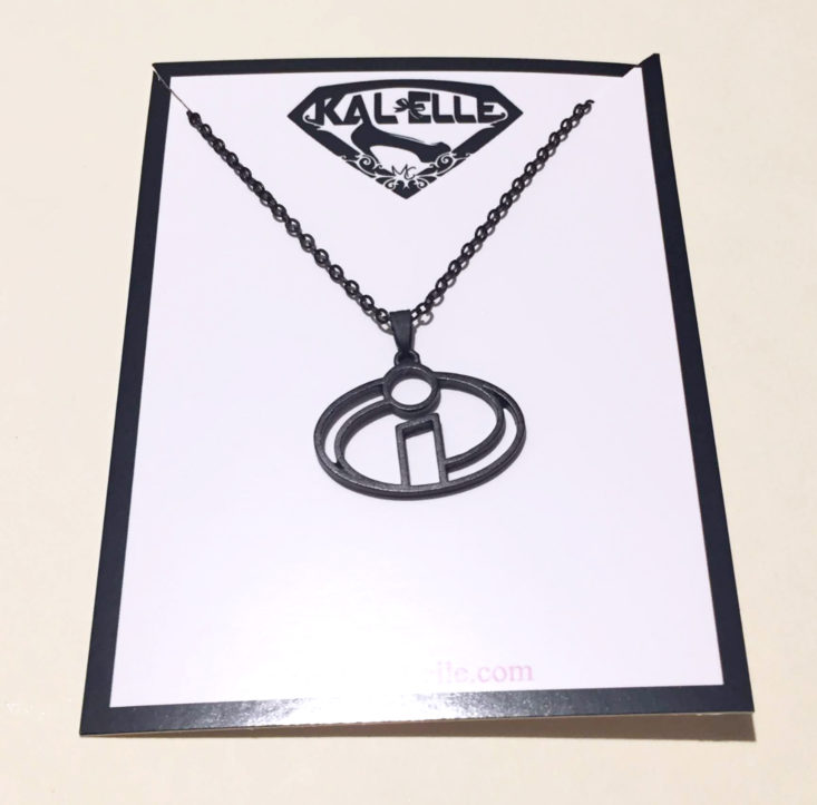 Kal Elle August 2018 Incredibles necklace