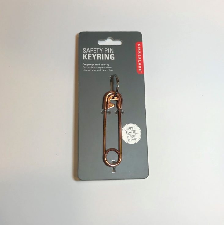 Kikkerland Keyring Safety Pin 