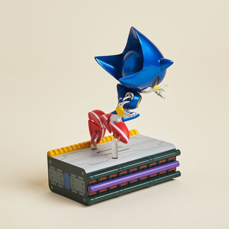 Loot Gaming Metal September 2018 - Metal Sonic Figure Back