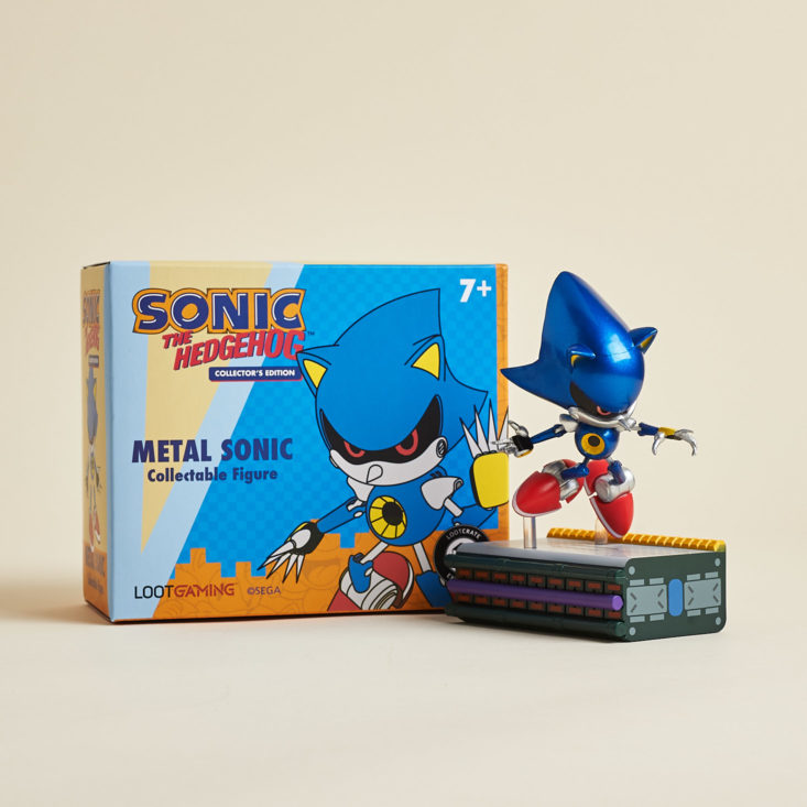 Loot Gaming Metal September 2018 - Metal Sonic Figure With Box