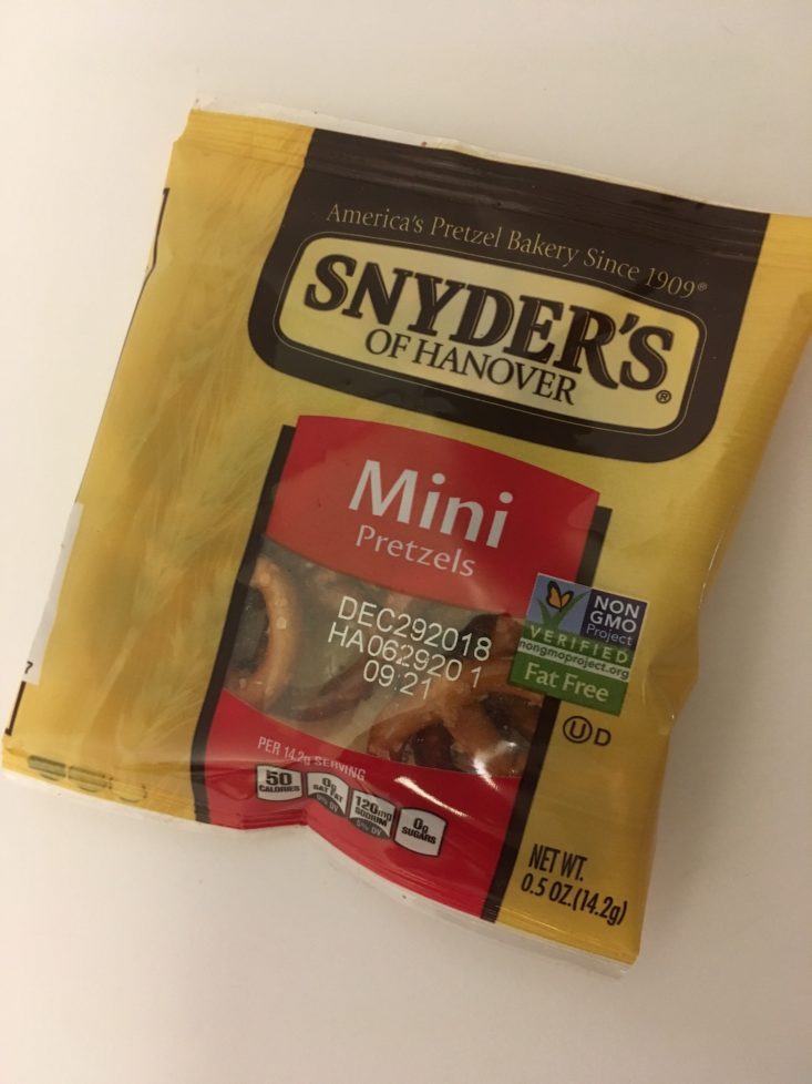 Snyder’s of Hanover Mini Pretzels (0.5oz