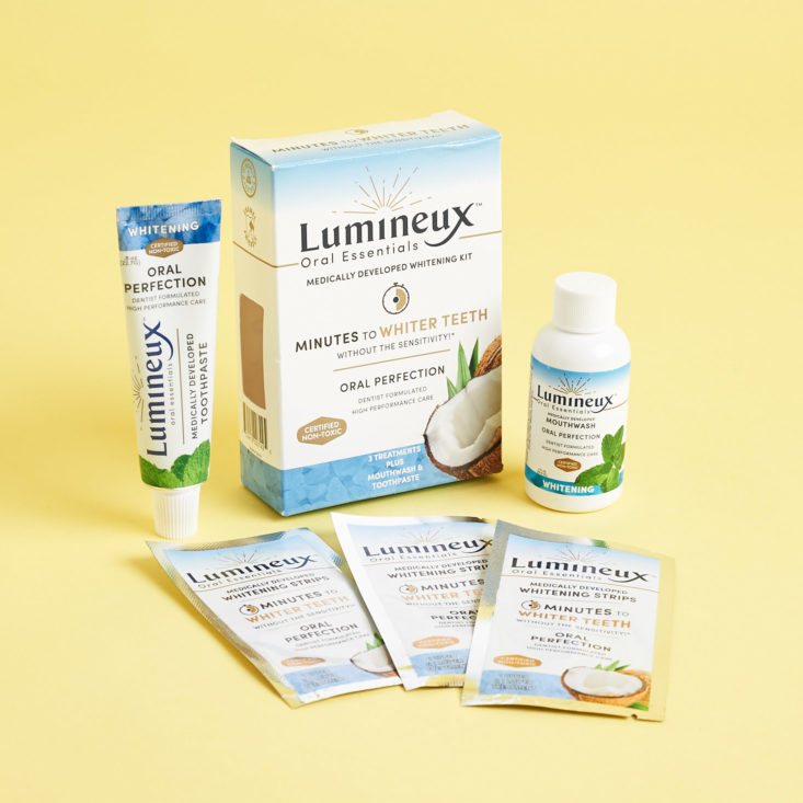 New Beauty Test Tube September 2018 - Lumineux Box Opened