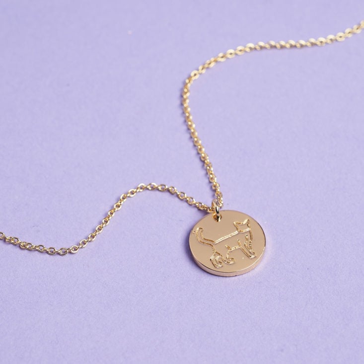 penny and grace cat pendant