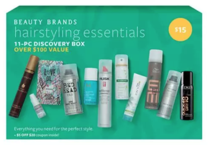 Beauty Brands Hairstyling Essentials Discovery Box