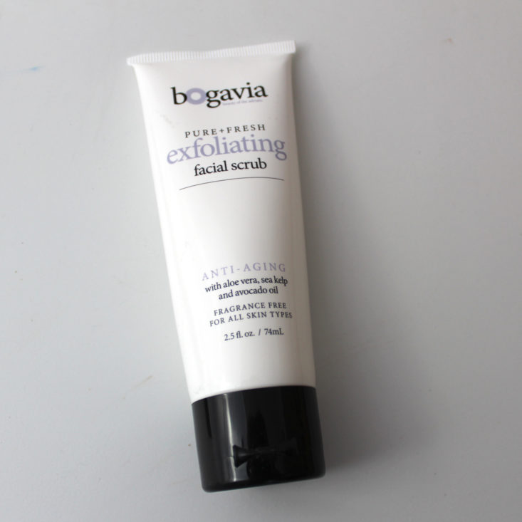 Bogavia Pure and Fresh Exfoliating Facial Scrub (2.5 fl oz)