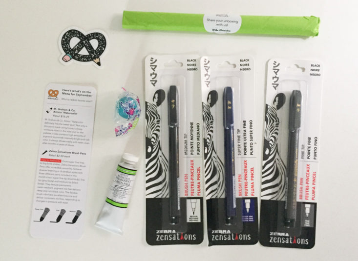 art snacks september 2018 review