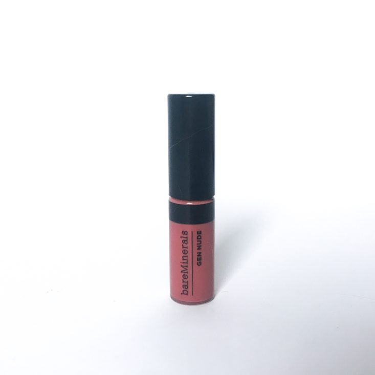 bareMinerals Gen Nude Patent Lip Lacquer in Dahling, 0.03 oz