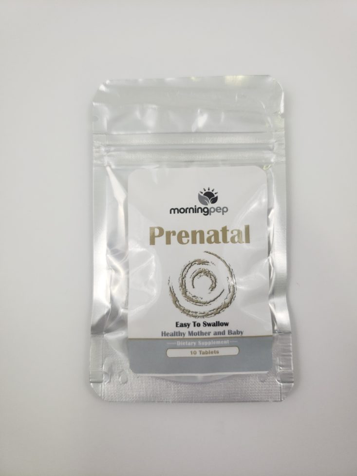 MorningPep Prenatal Vitamins 10 Count
