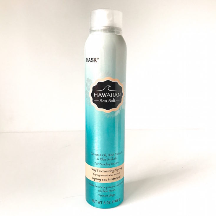 Beauty Swag September 2018 - Hawaiian Sea Salt Dry Texturizing Spray Front