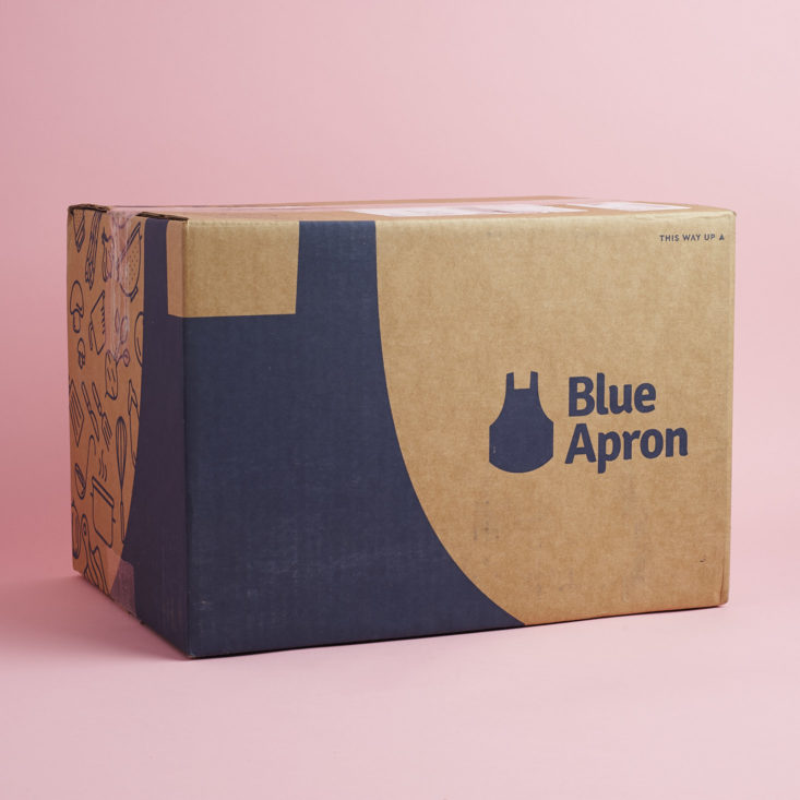 blue apron box cost
