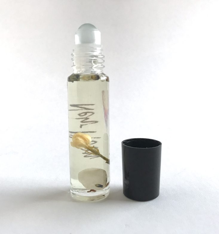 BohoBabe Box October 2018 - Aislyn's Treasures New Moon Roller Bottle Oil Blend Back