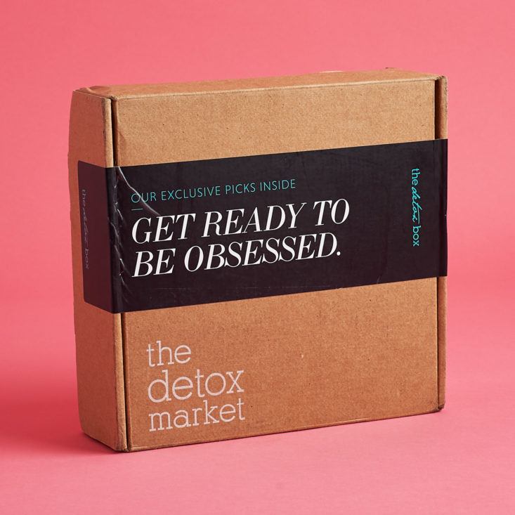 Detox Market October 2018 - Box Review Front