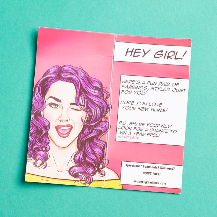 Earfleek info card