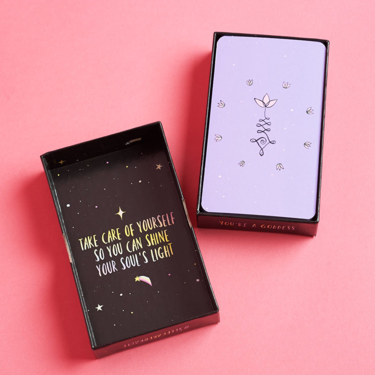 goddess provisions illustrated card deck