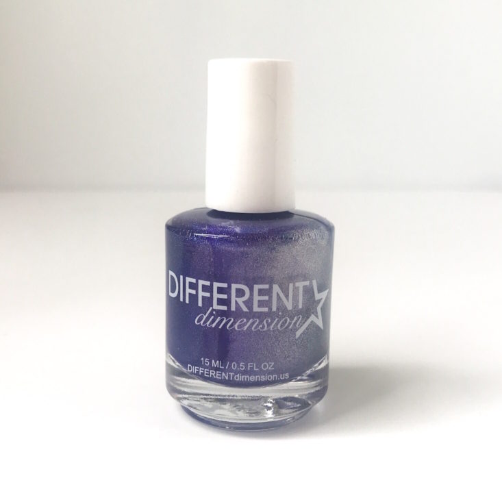 Holo Hookup October 2018 -Different Dimension Nail Polish Front
